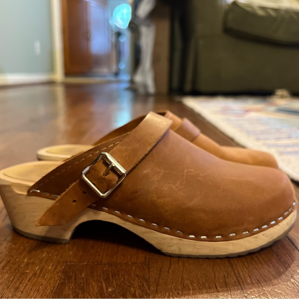 Lotta from Stockholm - Classic Clogs brown Oiled Nubuck Leather